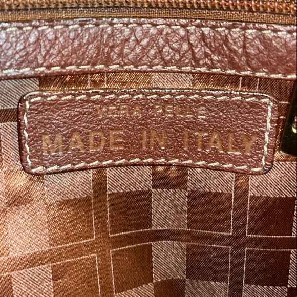 Vera Pelle Pagani Multicolor Woven Satchel Made in Italy‎ - Picture 2 of 16